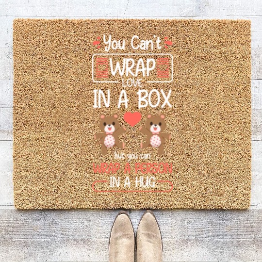 Teddy Bear Childhood Sweet Coir Doormats