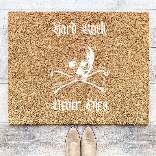 Hard Rock Never Dies Coir Doormats