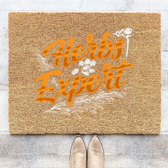 Herbs Expert Herbalism Herb Herbalist Gardening Coir Doormats