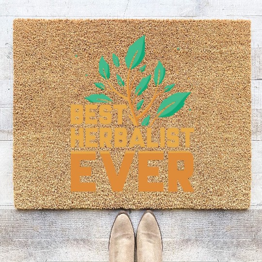 Best Herbalist Ever Herbs Herb Herbalism Coir Doormats