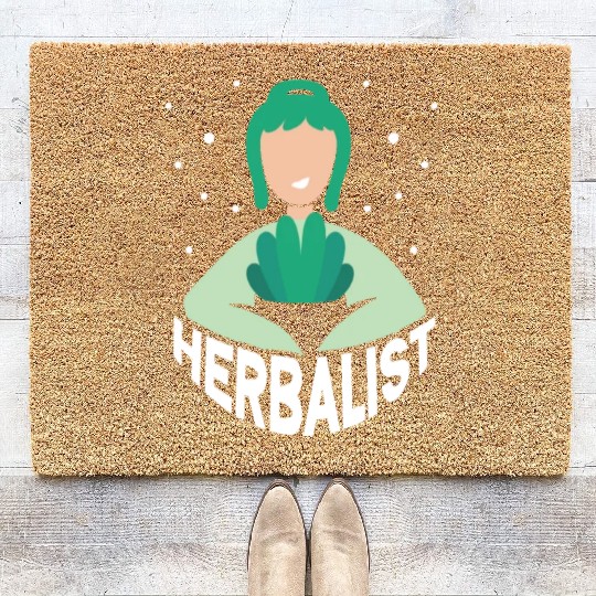 Herbalist Gardening Herbs Herb Herbalism Coir Doormats