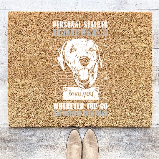 Spot Squad Paw Love Puppy Breeder Dalmatian Dog Coir Doormats