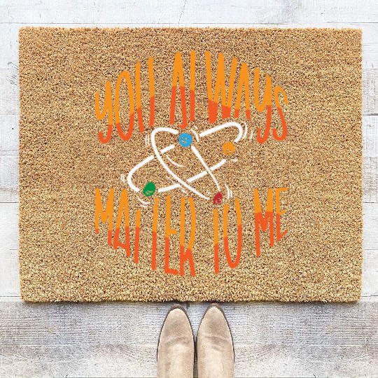 Chemistry Science Physics Research Nerd Humor Coir Doormats