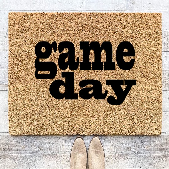 Game Day Coir Doormats