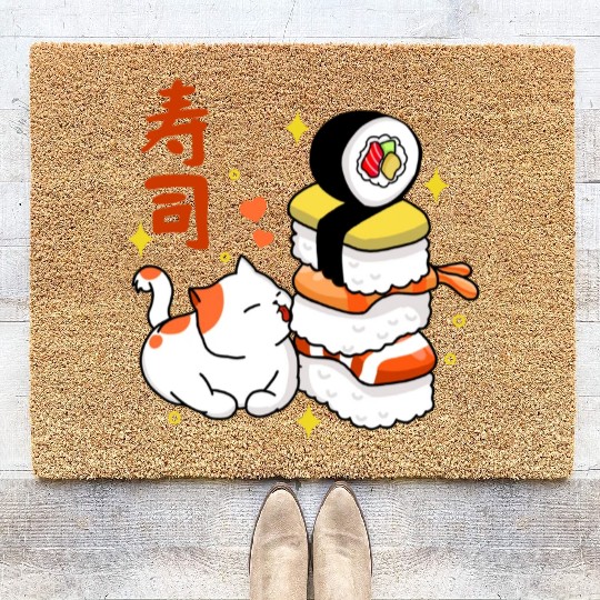Sushi Lover Coir Doormats