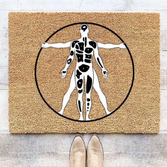 The Bouldering body Coir Doormats