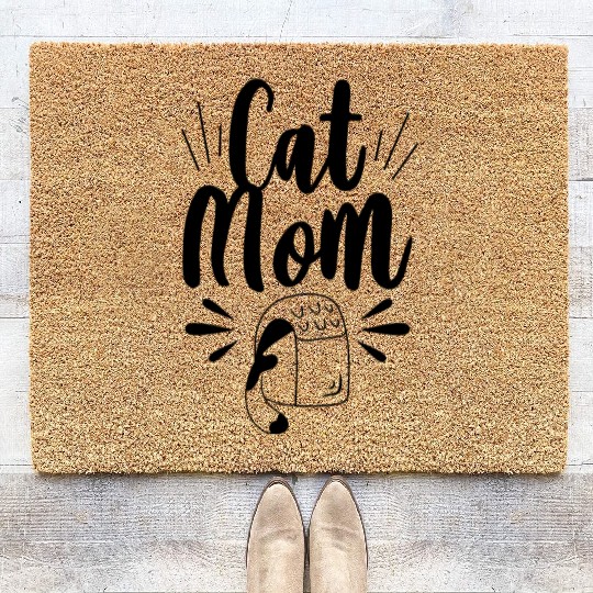 Best Cat Mom Coir Doormats