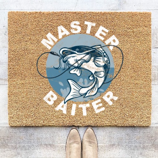 Master Baiter - Wels Catfish Hunter Coir Doormats