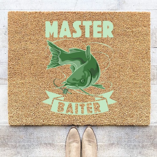 Master Baiter - Wels Catfish Hunter Coir Doormats
