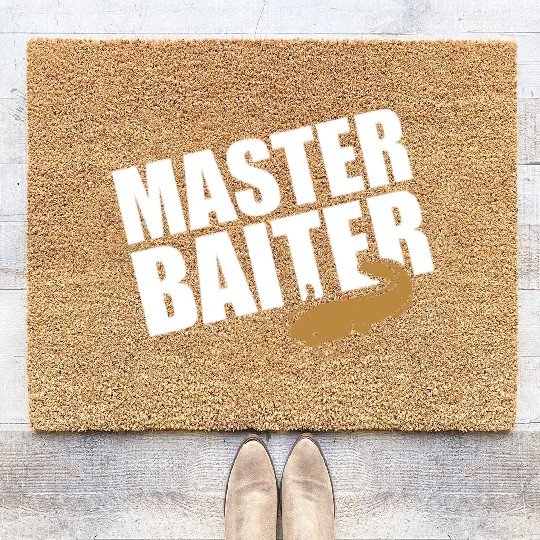 Master Baiter - Wels Catfish Hunter Coir Doormats