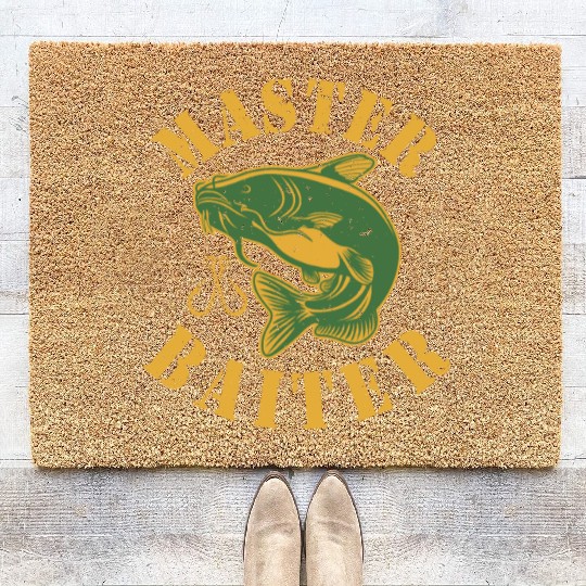 Master Baiter - Wels Catfish Hunter Coir Doormats