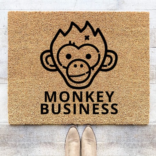 Monkey Business Coir Doormats