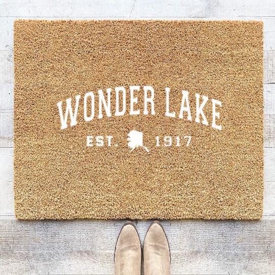 Alaska Gift USA Natur Bär Denali Grizzly Wald Coir Doormats