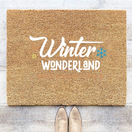 Winter Wonderland Coir Doormats