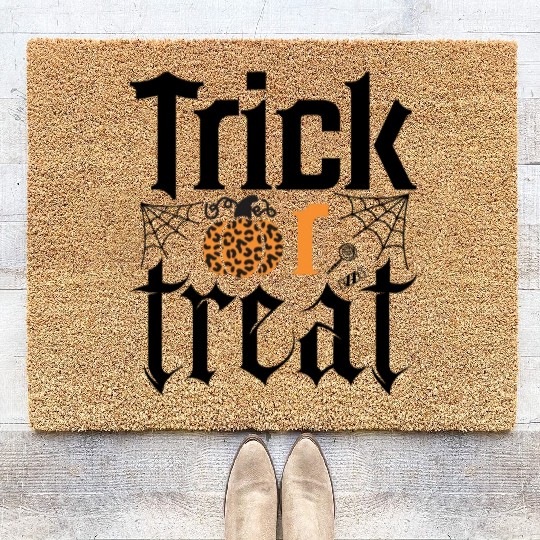 Trick Or Treat Coir Doormats