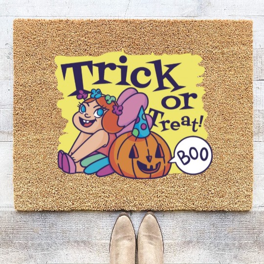 Trick or Treat Coir Doormats