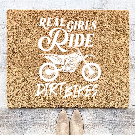 Dirt Bike Electric Motocross Riding MX Rider Coir Doormats