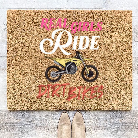 Dirt Bike Electric Motocross Riding MX Rider Coir Doormats