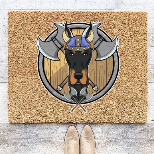Doberman I Valhalla I Viking Coir Doormats
