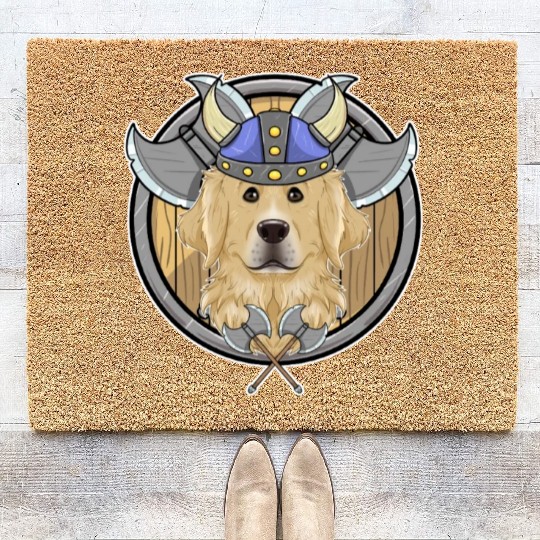 Golden Retriever I Valhalla I Viking Coir Doormats