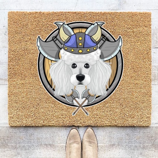 Poodle I Valhalla I Viking Coir Doormats