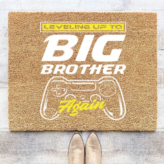 Siblings Brother Pregnancy Gaming Coir Doormats