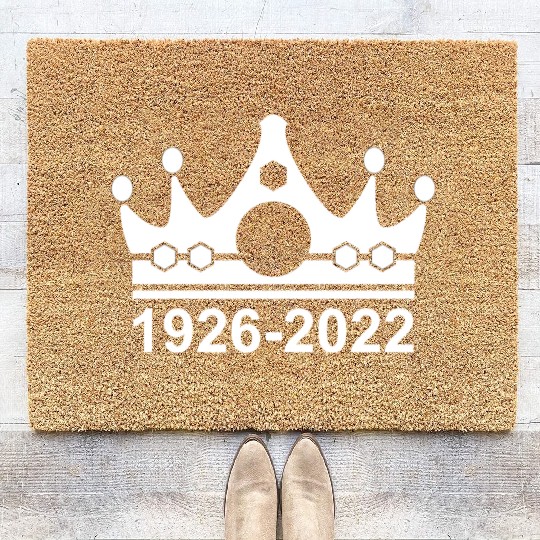 RIP Queen Elizabeth ll Coir Doormats