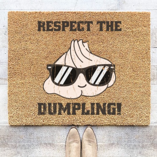 Respect the dumpling - japan Coir Doormats