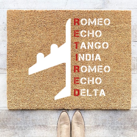 Romeo Echo Tango India Romeo Echo Delta Coir Doormats