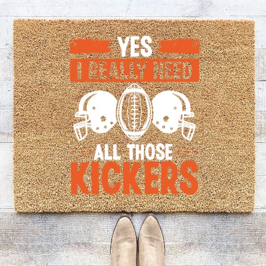 Fantasy Football Player I need all these Kickers Coir Doormats