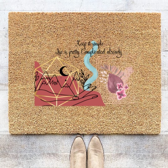 Keep it simple Coir Doormats