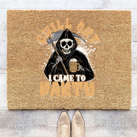 Chill out I came to party - supernatural Coir Doormats