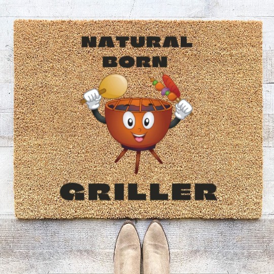 Natural Born Griller Coir Doormats