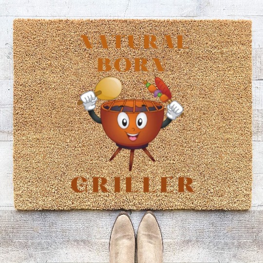 Natural Born Griller Coir Doormats