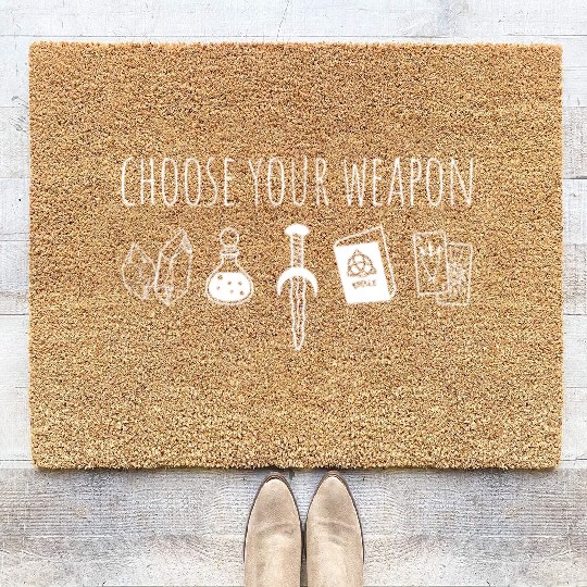 Witches Rituals Witchcraft Witch Coir Doormats