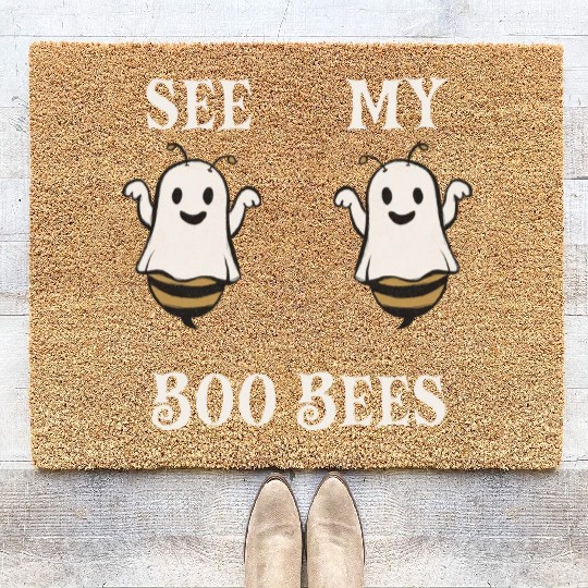 See My Boo Bees Coir Doormats