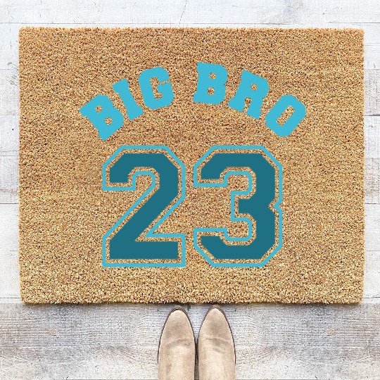 Big Bro 2023 Big Brother Baby Pregnancy Birth Boy Coir Doormats