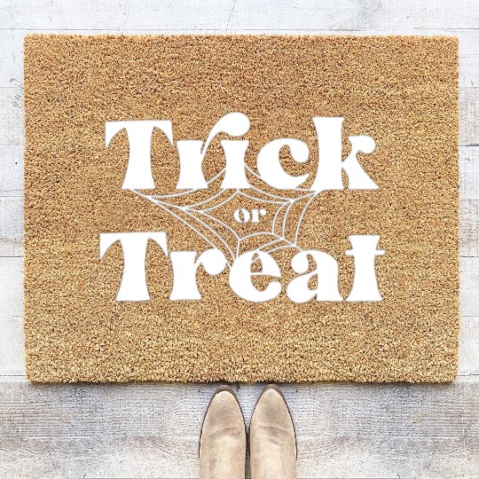 Trick or Treat Coir Doormats