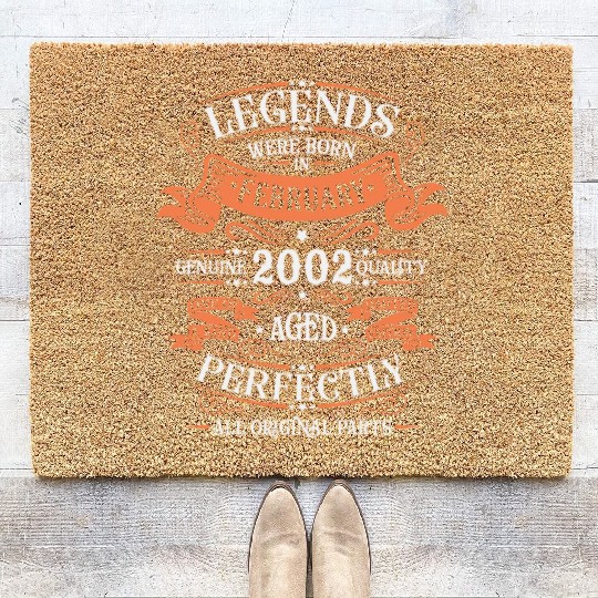 February 2002| February 2002 anniversary 2002 Coir Doormats