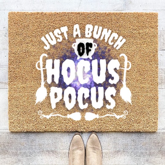 Just A Bunch Of Hocus Pocus Coir Doormats