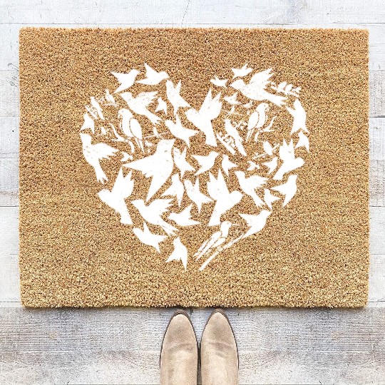 Bird Lover Birdwatching Bird Whisperer Coir Doormats