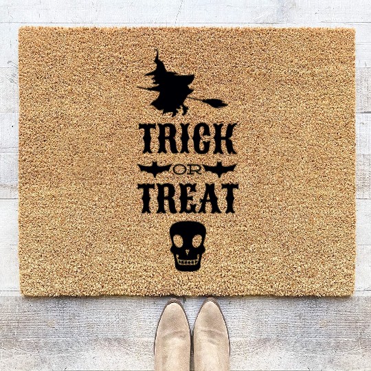 Trick or Treat Coir Doormats
