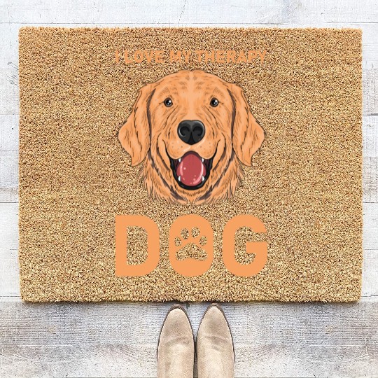 I love my Therapy Dog Coir Doormats