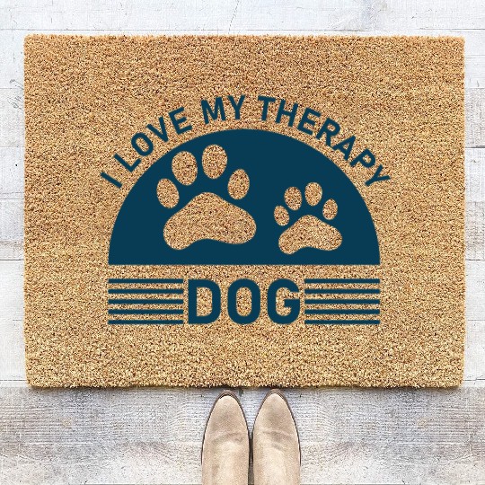 I love my Therapy Dog Coir Doormats