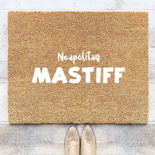 Neapolitan Mastiff - Dogs Coir Doormats
