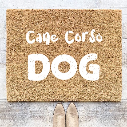 Cane Corso Dog - Dogs Coir Doormats