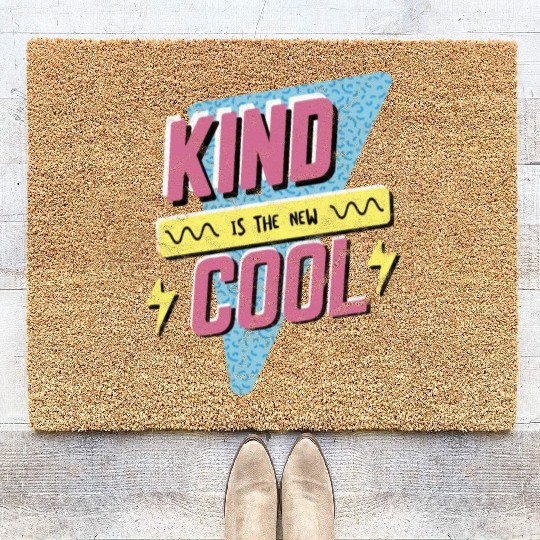 Anti Bully Kind Is The New Cool Unity Day Bullying Coir Doormats
