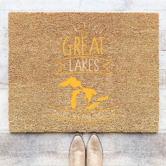 The Great Lakes Shark Free Unsalted Michigan Coir Doormats