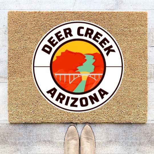 Deer Creek Grand Canyon Arizonna Coir Doormats