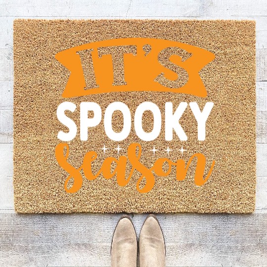 It's Spooky Season Coir Doormats